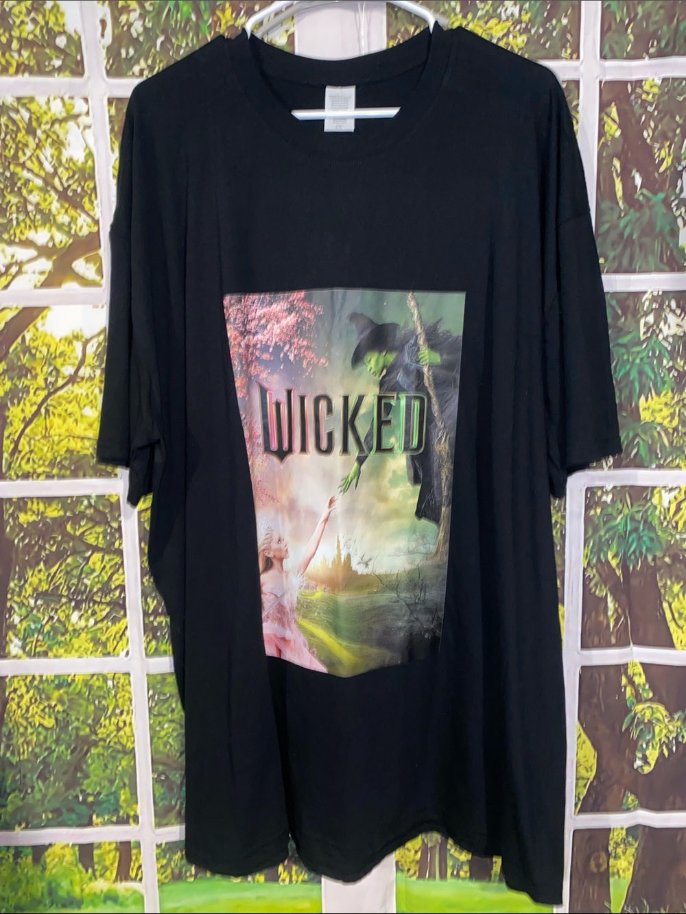 3X wicked black short sleeve T-shirt, size 3 XL